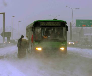 Kar Beylikdüzü'de etkili