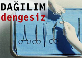 Problem doktorların dağılımında