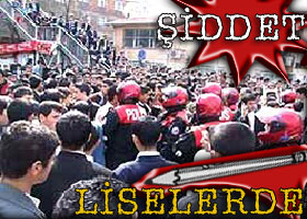 Lisede olay: 8 yaralı