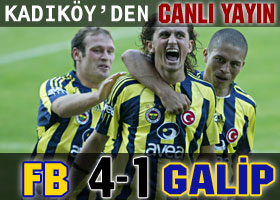 Ankaragücü:1 - Fenerbahçe:4