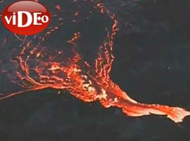 Kızgın lavların akışı - Video