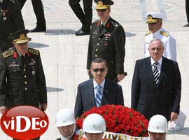 YAŞ üyeleri Anıtkabir'de-Video-Foto