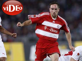 Ribery'den müthiş gol - Video