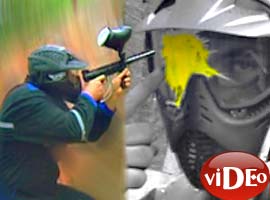 Paintball'le stres atın - Video