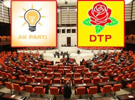 AK Parti, DTP'nin görüşünü aldı 