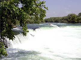 Manavgat Şelalesi de kurudu - FOTO