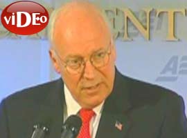 Cheney'den Irak yorumu - Video