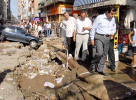 Yol gitti dükkan havada kaldı