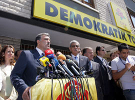 Gül'ün gezisine DTP'liler tepkili