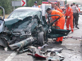 Gümüşhane'de kaza: 7 ölü 8 yaralı