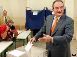 Yunanistan'daki seçimlerin galibi