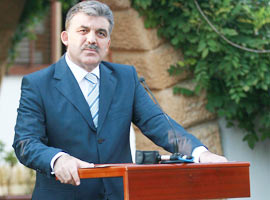 Cumhurbaşkanı Gül'den mesaj