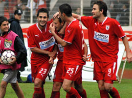 Samsun'da 12 gollü düello