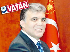 Abdullah Gül'ün bıyıklarını kestiler !