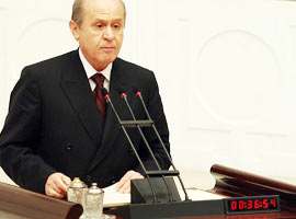 Bahçeli de tezkere tartışmasına katıldı