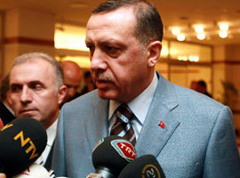 Başbakan Erdoğan, Bush'a rest çekti