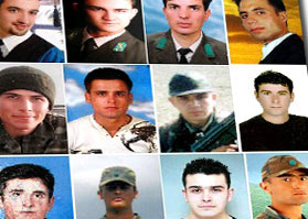 İşte 12 şehidin fotoğrafı  