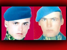 Şehitlerin babaları asker arkadaşı çıktı