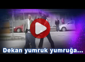 Kavgayı sıradışı yapan bir Dekan! - Video