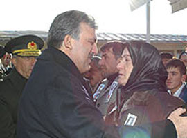 Cumhurbaşkanı, halkının yanında