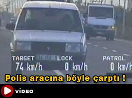 Şaşırtan kaza anı! - Video