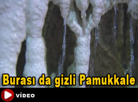 İşte gizli Pamukkale