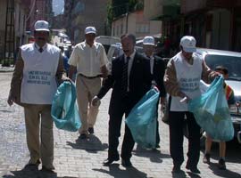 Hakkari'de DTP emirli temizlik