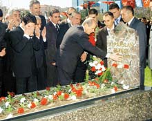 Alparslan Türkeş  anıldı