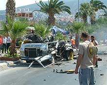 Kuşadası bombacısı yakalandı