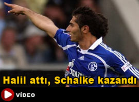 Schalke'yi Halil uçurdu - Video