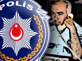 370 kişiye bir polis