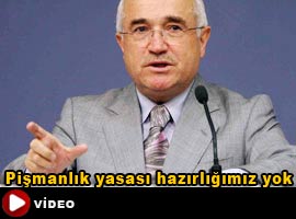 Çiçek 'pişmanlık yasası'na açıklık getirdi