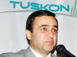 TUSKON Tunceli'ye çıkarma yaptı