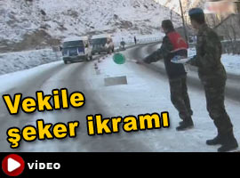 Mehmetçik'ten bayram şekeri - Video