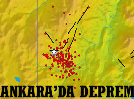 Ankara'da bir deprem daha...