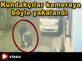 Yakanlar polisten kaçamadı - Video