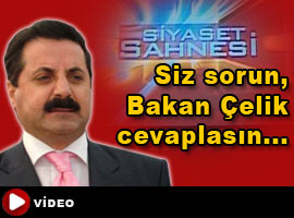 Bakan Çelik Samanyolu Haber Tv'de - Video