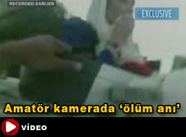 Butto'nun ölüm anı amatör kamerada - Video