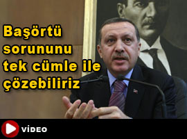 Başörtü sorununu tek cümle ile çözebiliriz  