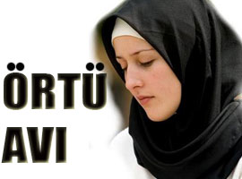 Hastanede başı örtülü görevli avı