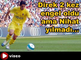 Nihat da coştu, tribünler de...- Video