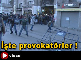 Provokatörler DHKP-C'li çıktı - Video