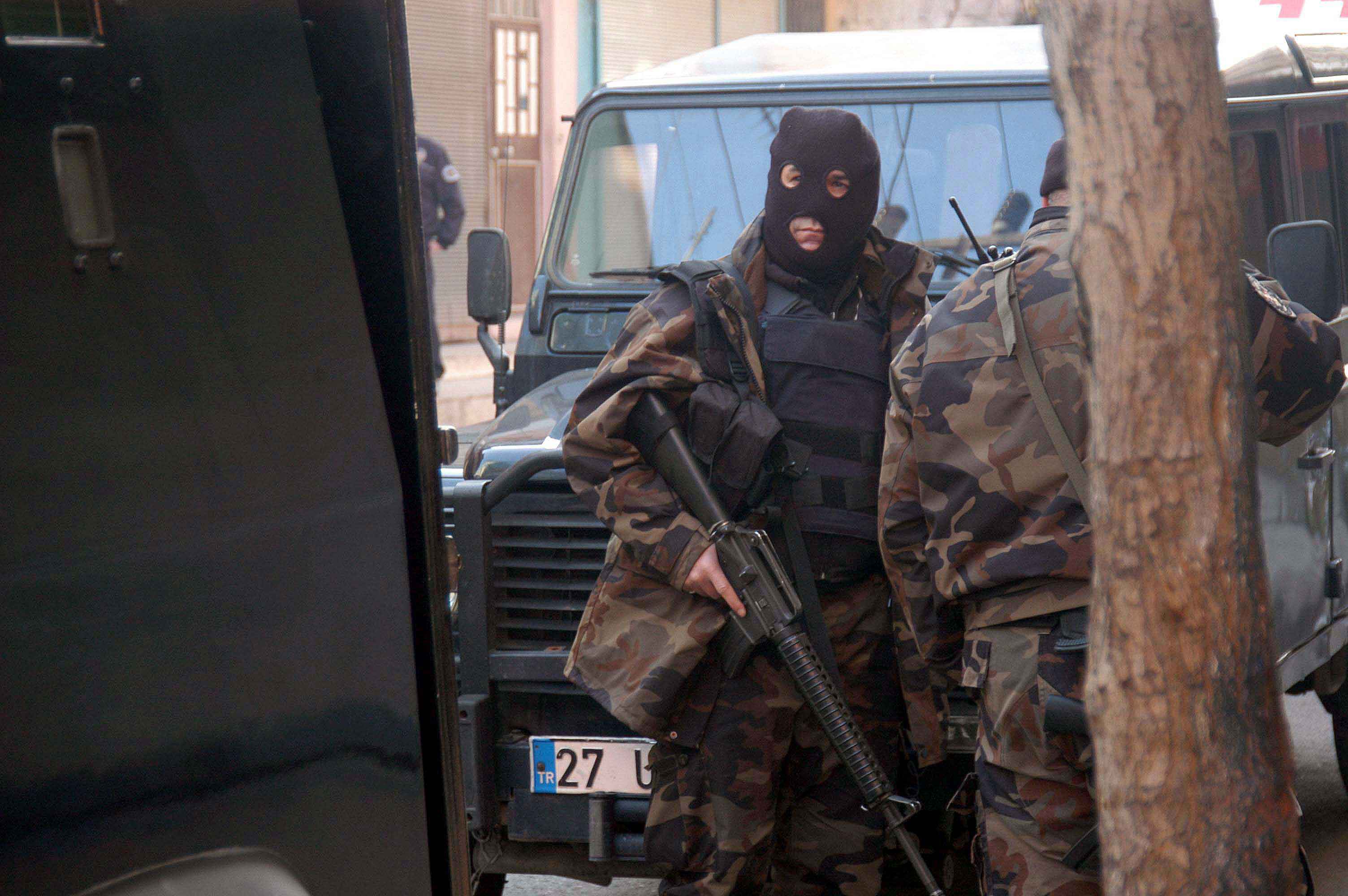 Gaziantep'te terör operasyonu: 1 Şehit