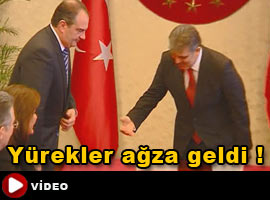 Gül, son anda kurtuldu - Video