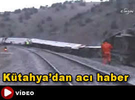 Tren faciasından ilk görüntüler - Video