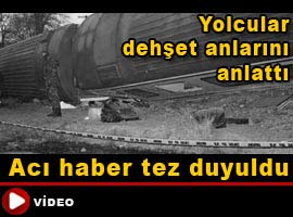 Yolcular dehşet anlarını anlattı - Video
