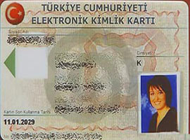 İşte elektronik kimlik kartı