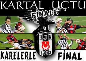 Beşiktaş finale yükseldi