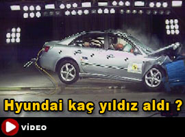 Hyundai Sonata'nın çarpışma testi - Video