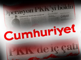 Cumhuriyet'ten  SKANDAL başlık